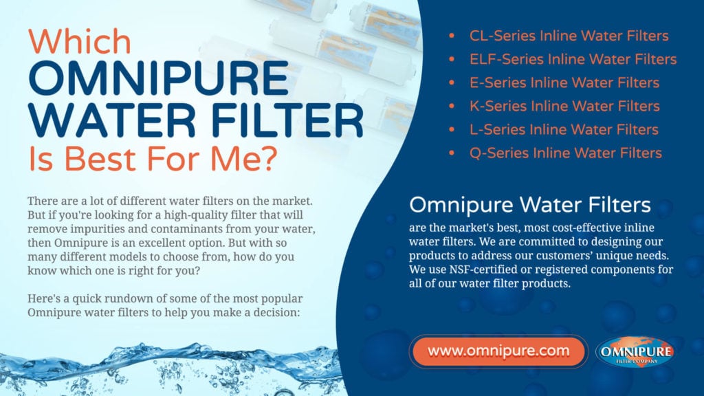 Infographic Which Omnipure Water Filter Is Best For Me